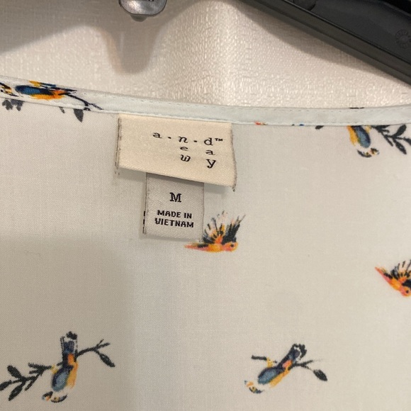 Blue Bird Blouse - MD - Picture 2 of 5